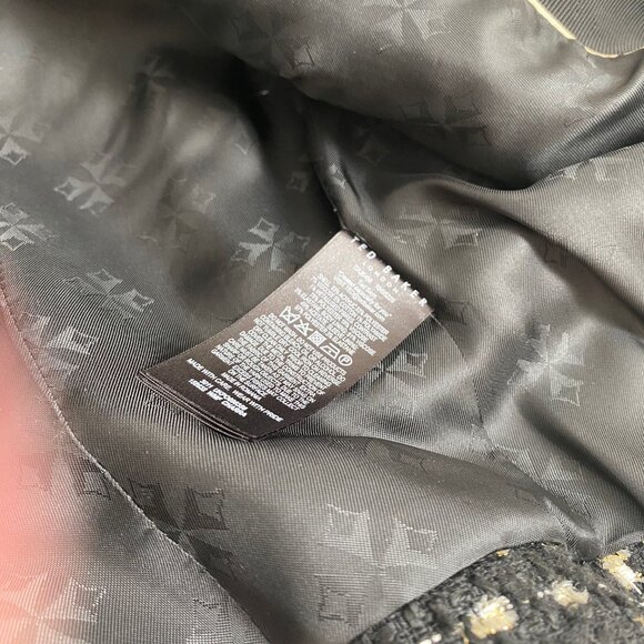 TED BAKER CHARRA METALLIC TWEED BOUCLE JACKET + Matching Skirt Set - Picture 8 of 16